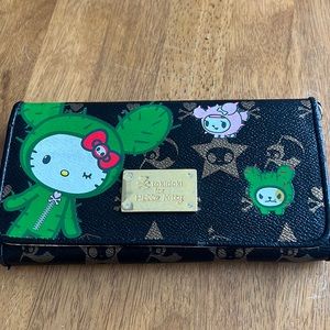 Tokidoki/hello kitty wallet